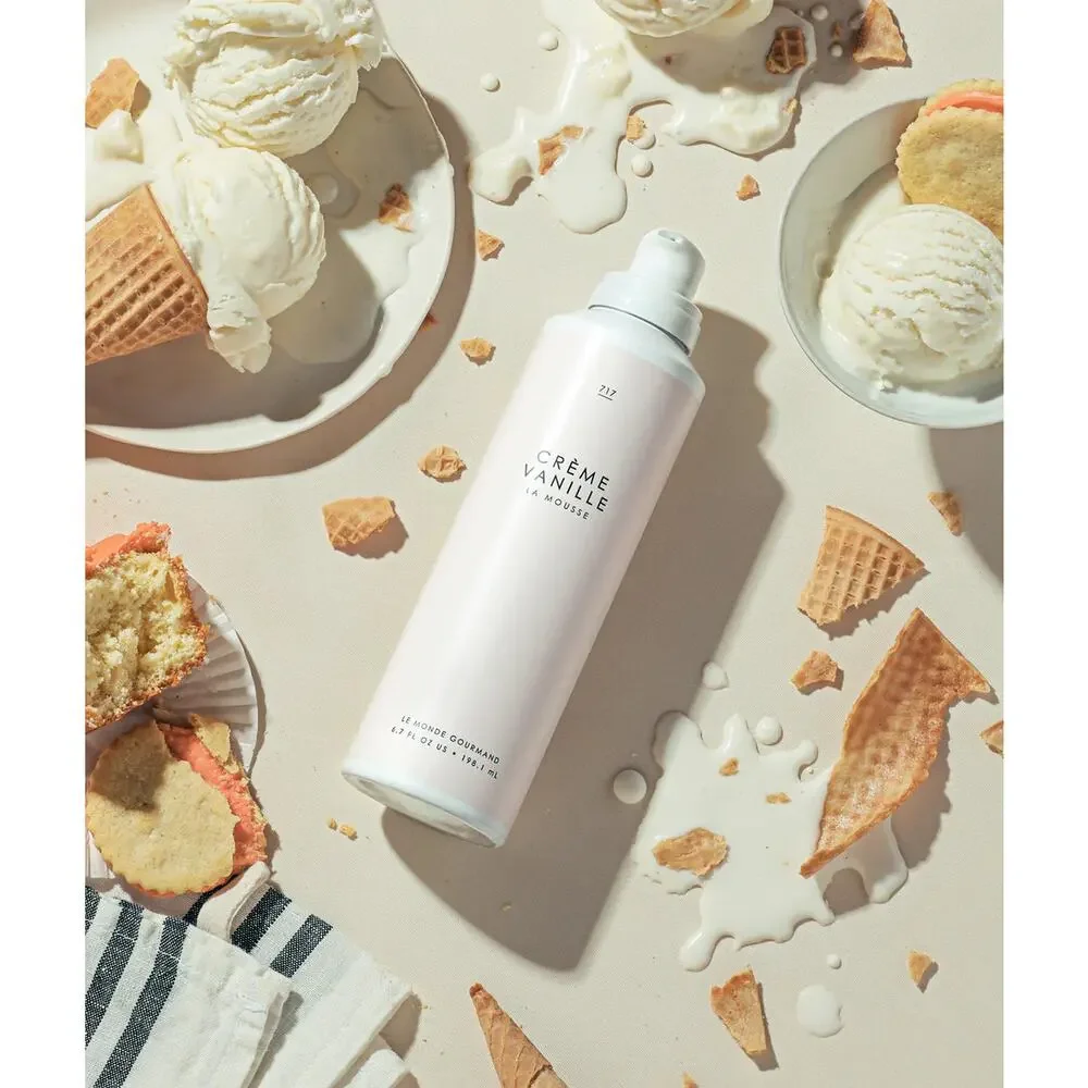 Le Monde Gourmand Crème Vanille Body Mousse 6.7oz